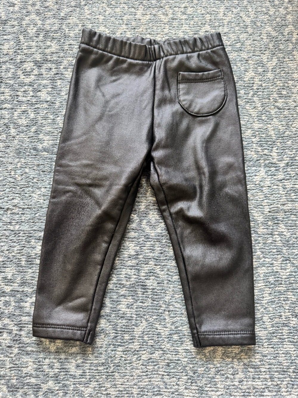 12-18M Faux Leather Leggings